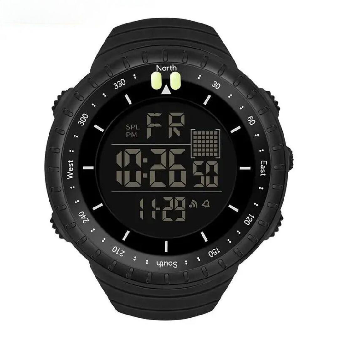 Wodoodporny zegarek outdoorowy - AdventureMaster