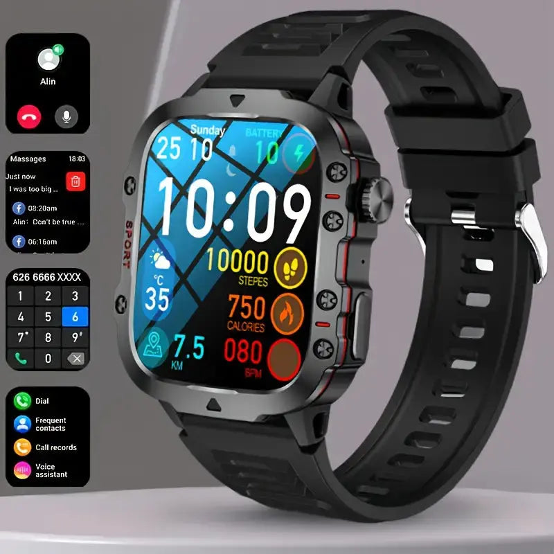 Wodoodporny Smartwatch Outdoorowy - TrailMate