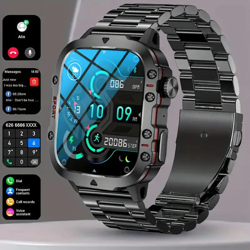 Wodoodporny Smartwatch Outdoorowy - TrailMate