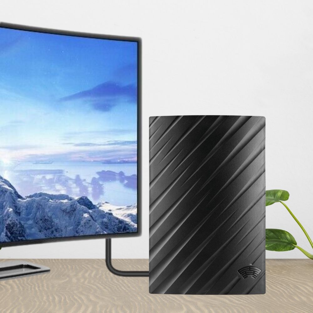 Szeroki Zasięg do Wnętrz, Cyfrowa Antena HDTV 4K, 600 Mil
