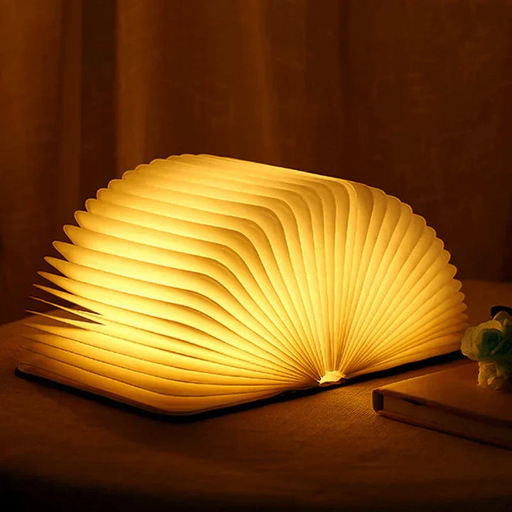 Składana lampka książkowa z ciepłym światłem LED - StoryGlow
