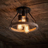 Lampa sufitowa do przedpokoju – industrialny styl farmhouse