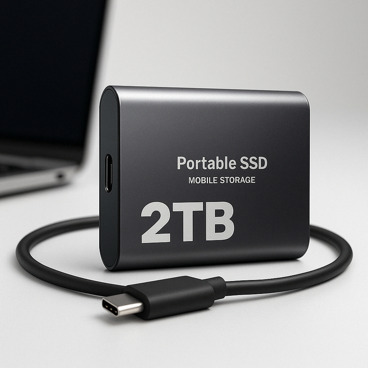 Zewnętrzny dysk SSD 2TB – szybki nośnik USB-C