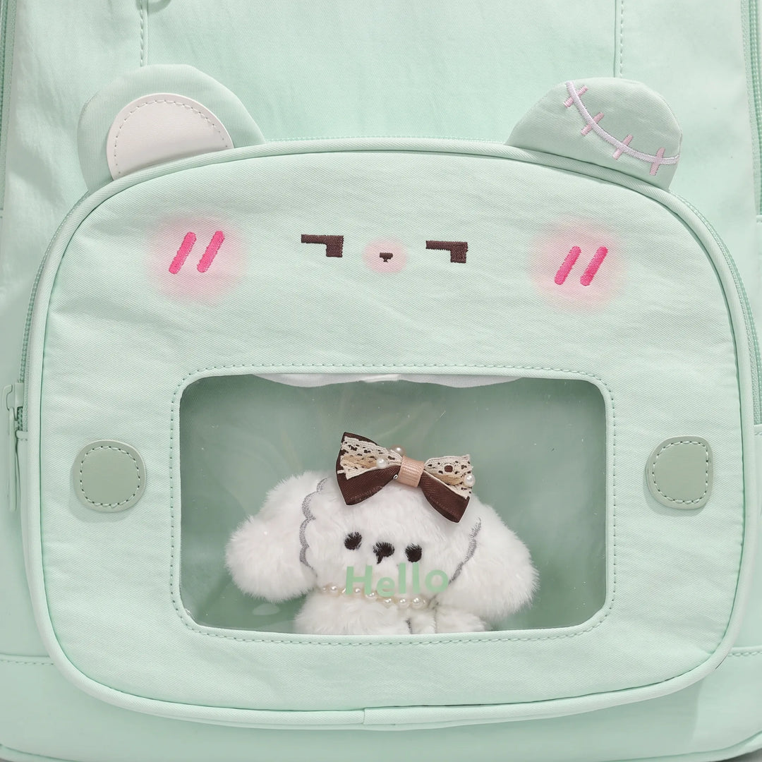 Plecak dzienny w stylu preppy - VisiTote