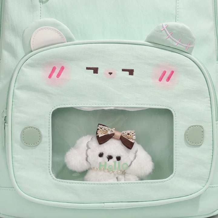 Plecak dzienny w stylu preppy - VisiTote