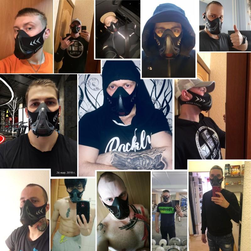 Profesjonalna maska treningowa – poprawia pojemność płuc i kondycję