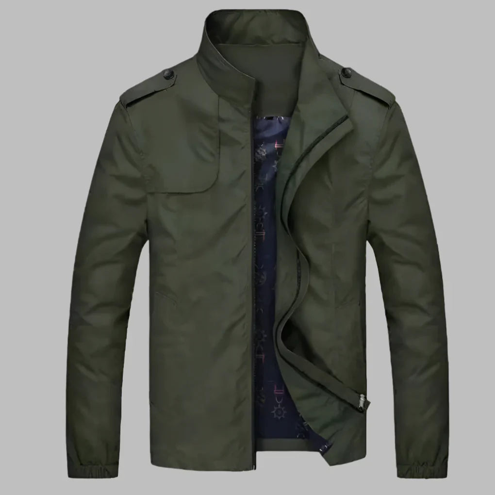 Męska Kurtka Zip-Up na Co Dzień