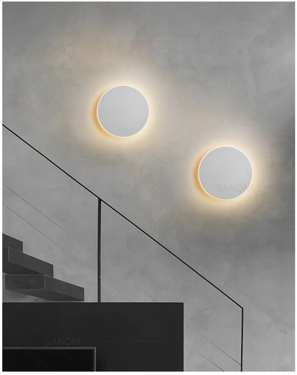 Nowoczesna lampa ścienna LED – Lumeo