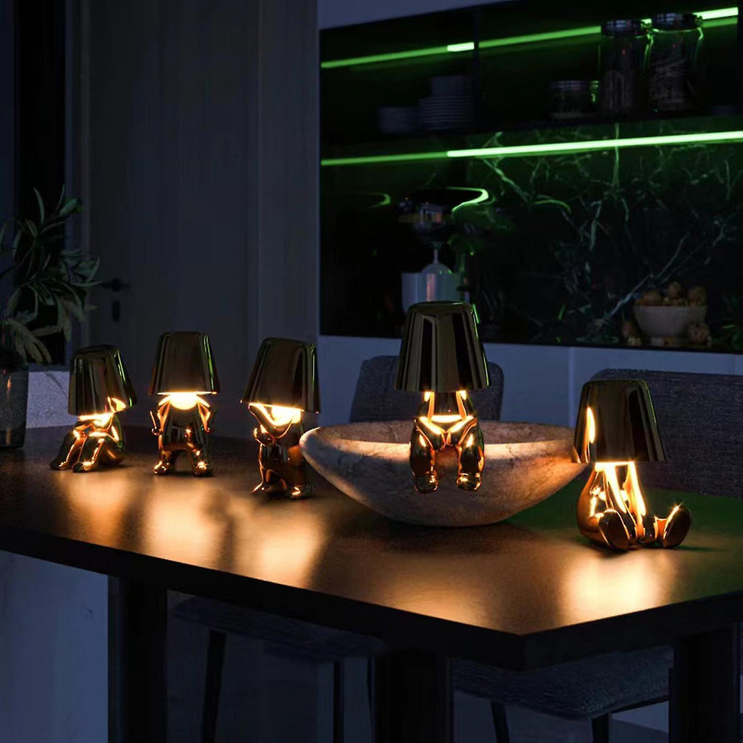 Zabawna lampa stołowa z regulacją jasności - LumoPals