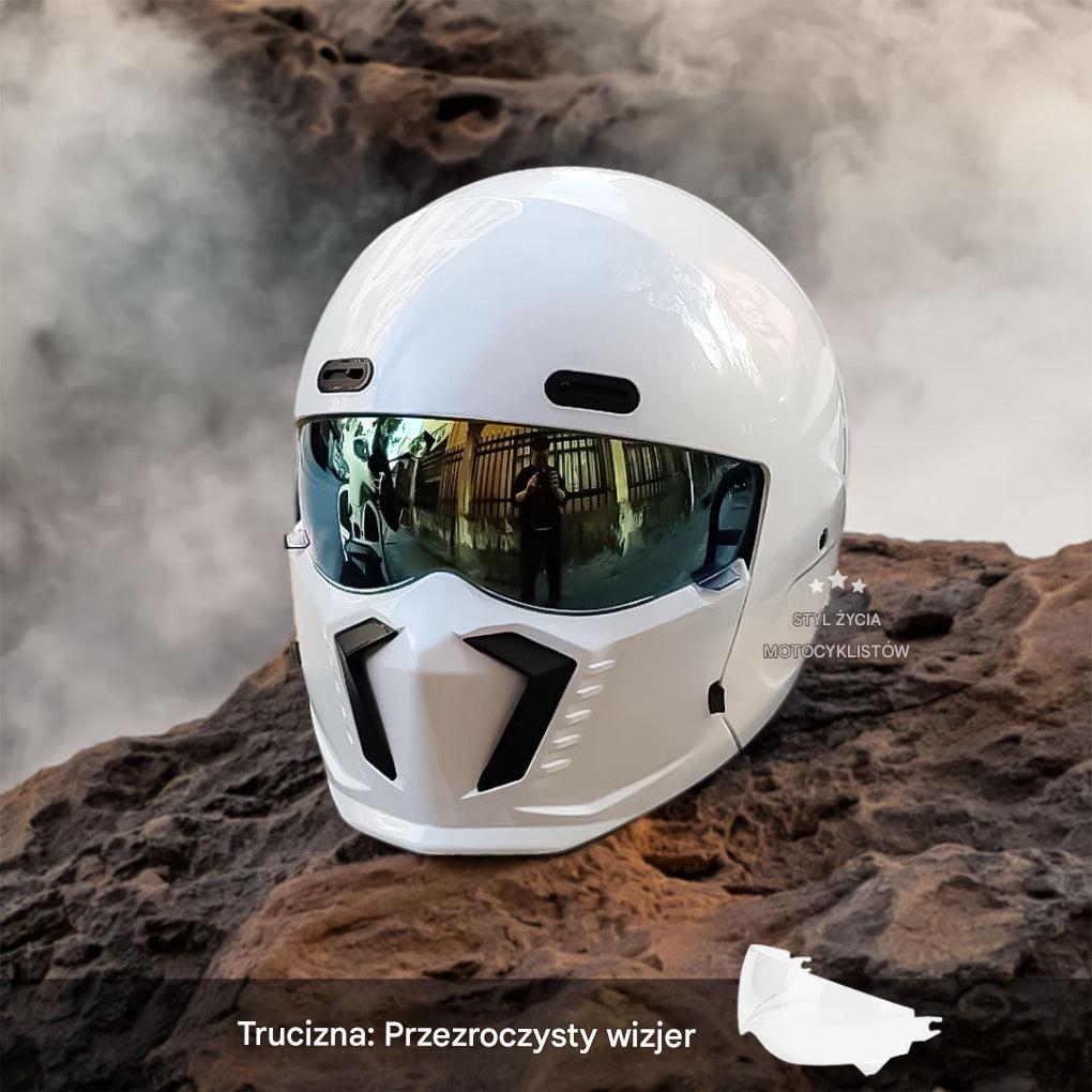 Kask motocyklowy – certyfikat DOT i ECE, ponadczasowy wygląd