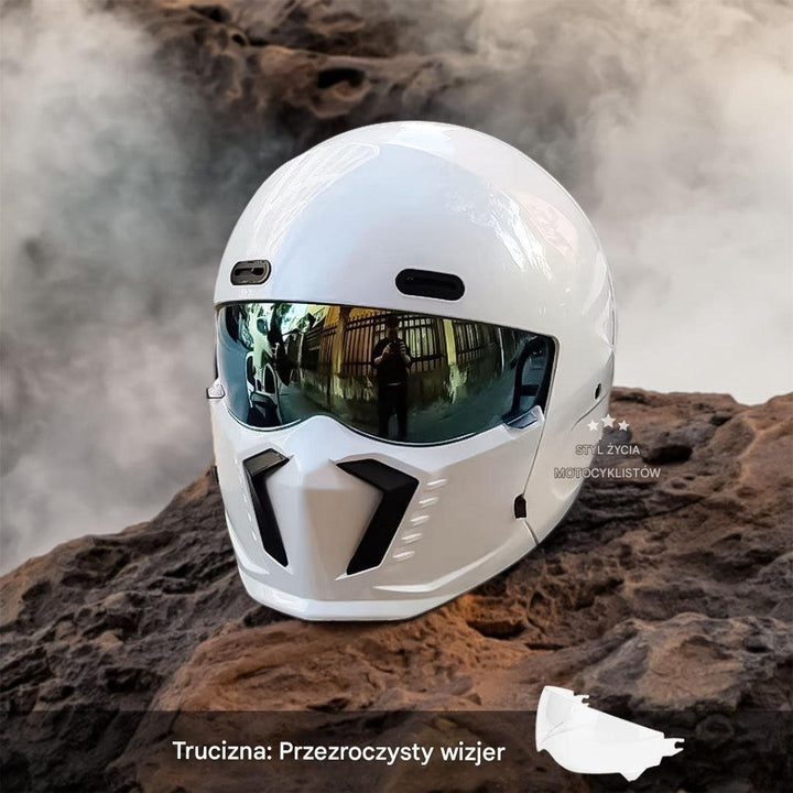Kask motocyklowy – certyfikat DOT i ECE, ponadczasowy wygląd