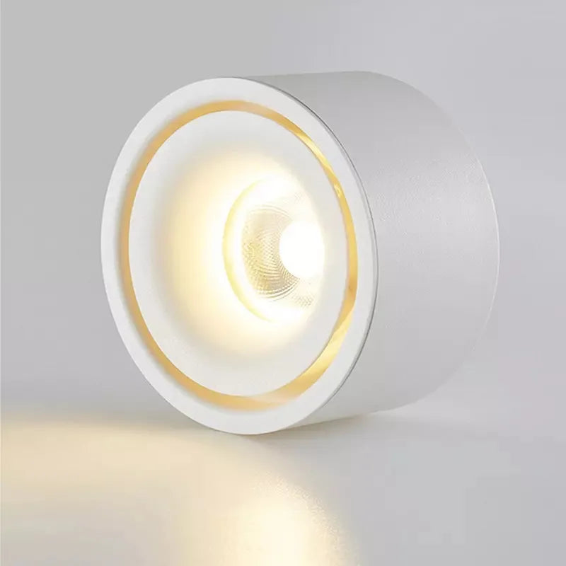 Helissa - oczkowa lampa sufitowa LED bez efektu olśnienia