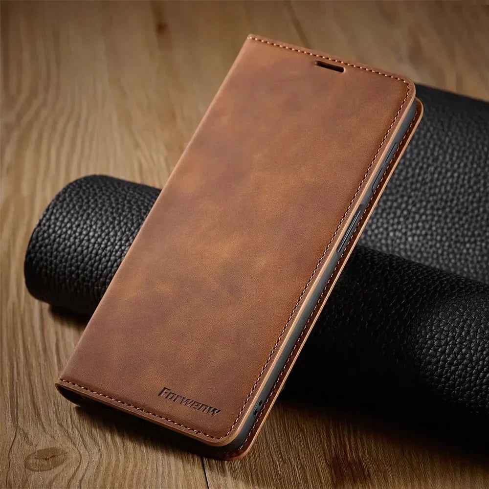 Etui na Smartfona: Magnetyczne Etui ze Skóry dla Eleganckiej Ochrony
