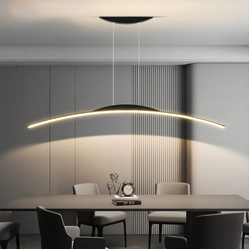 Ethirelle - Nowoczesna lampa wisząca LED do jadalni, kuchni i salonu