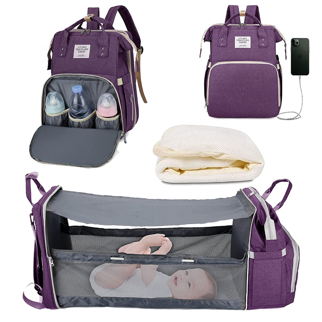 Torba na pieluchy 2-w-1 dla dzieci