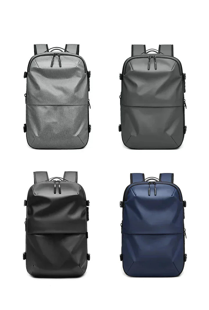 Plecak ElitePack z kompresją powietrzną | Wodoodporny plecak 60L do pracy i podróży z technologią kompresji próżniowej