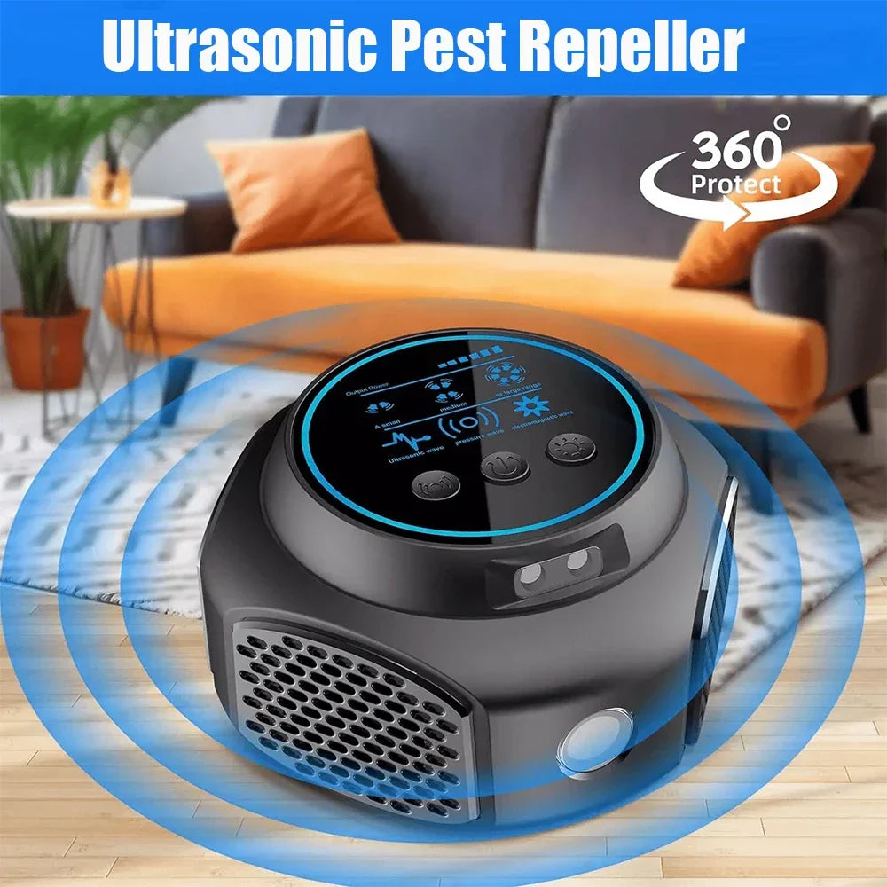 Ultradźwiękowy odstraszacz szczurów do gniazdka – PestShield (1+1 GRATIS)