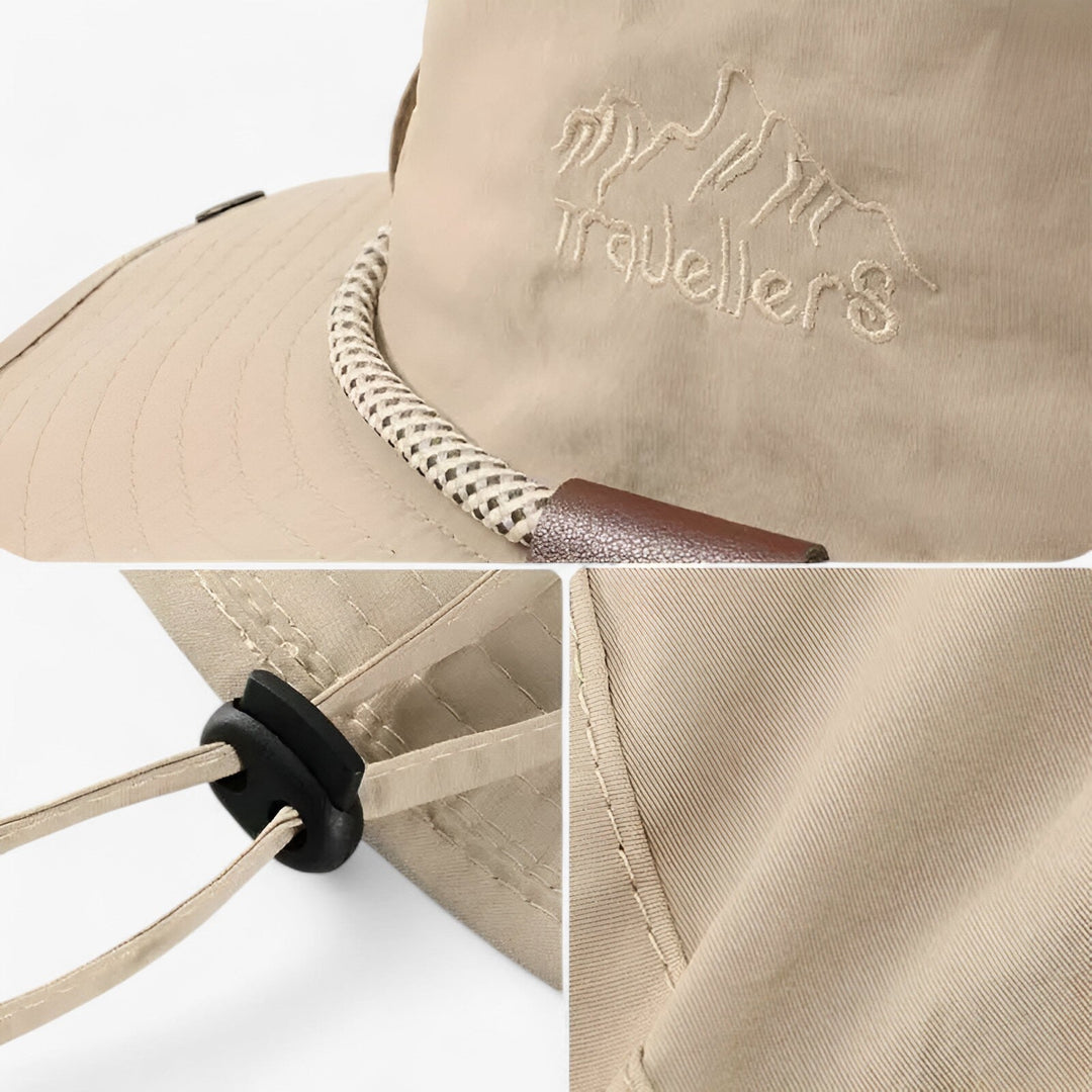 Unisex wodoodporny kapelusz bucket z ochroną UV – Johnny