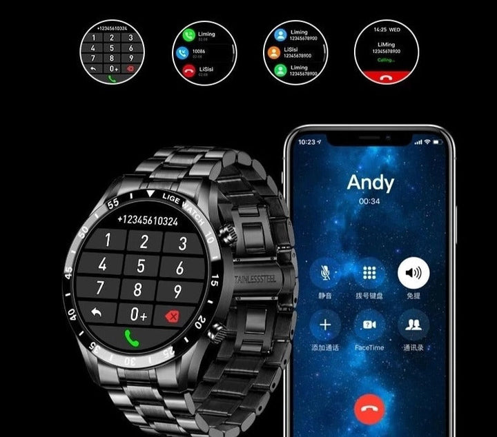Luksusowy smartwatch męski - Axel