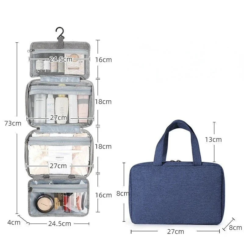 TravelTidy – kompaktowy organizer kosmetyczny z 4 przegródkami