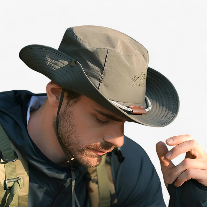 Unisex wodoodporny kapelusz bucket z ochroną UV – Johnny