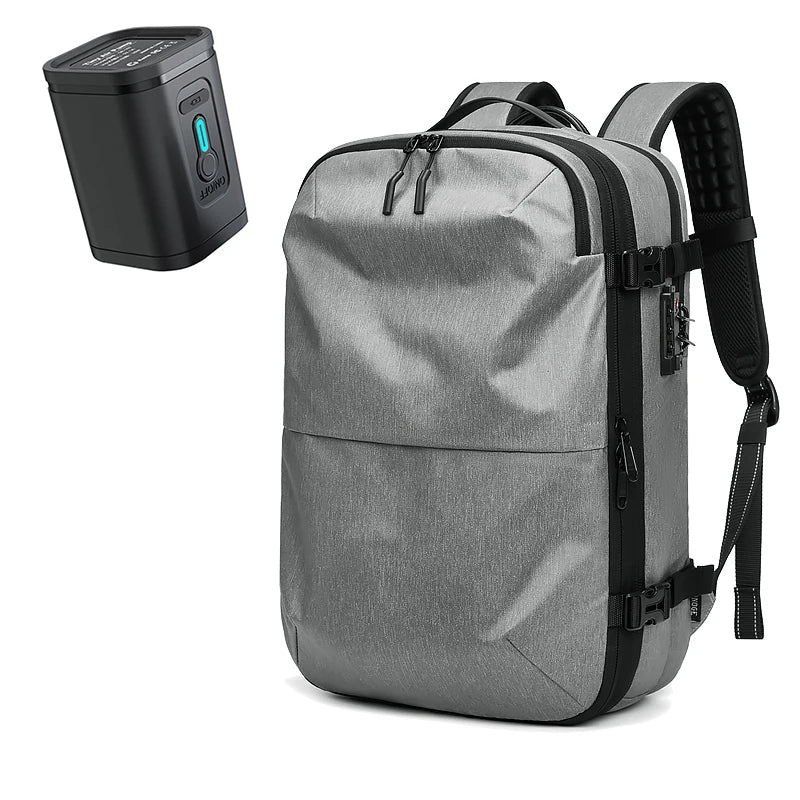 Plecak ElitePack z kompresją powietrzną | Wodoodporny plecak 60L do pracy i podróży z technologią kompresji próżniowej