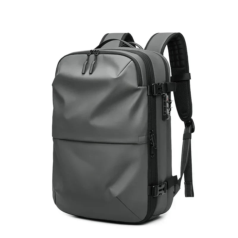 Plecak ElitePack z kompresją powietrzną | Wodoodporny plecak 60L do pracy i podróży z technologią kompresji próżniowej