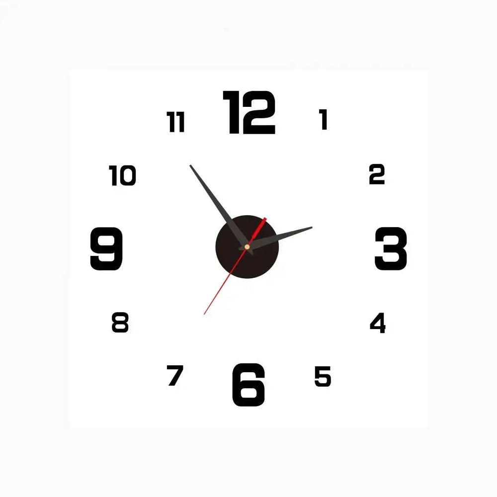 Elegancki, cichy zegar ścienny idealny do każdego wnętrza