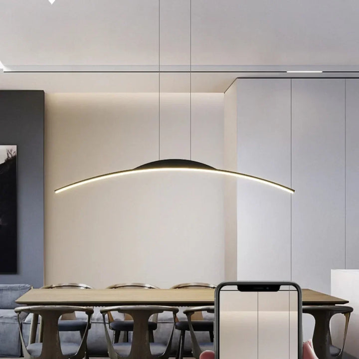 Ethirelle - Nowoczesna lampa wisząca LED do jadalni, kuchni i salonu