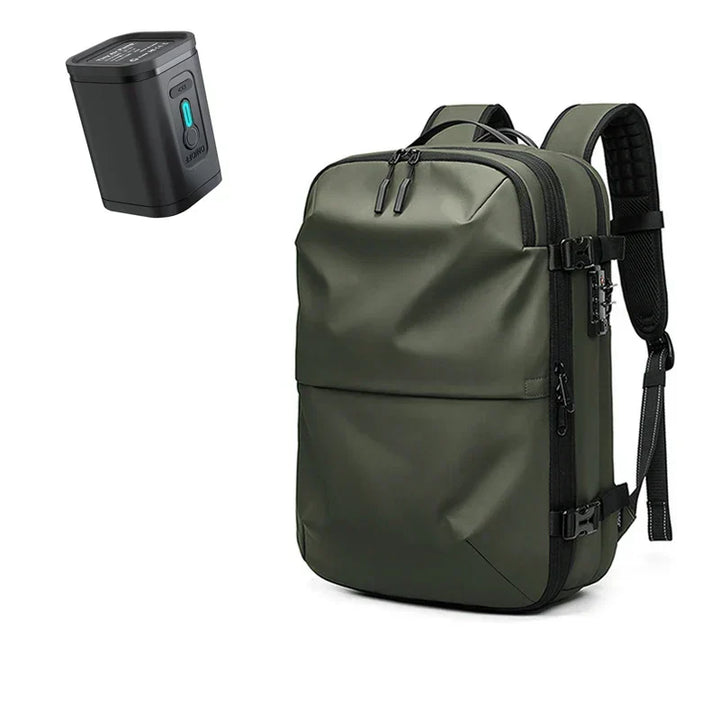 Plecak ElitePack z kompresją powietrzną | Wodoodporny plecak 60L do pracy i podróży z technologią kompresji próżniowej