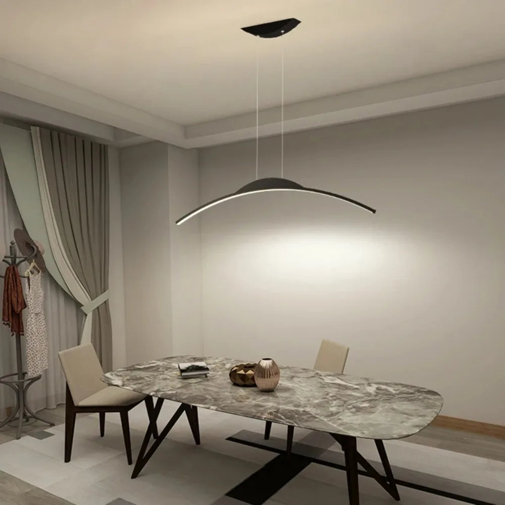 Ethirelle - Nowoczesna lampa wisząca LED do jadalni, kuchni i salonu