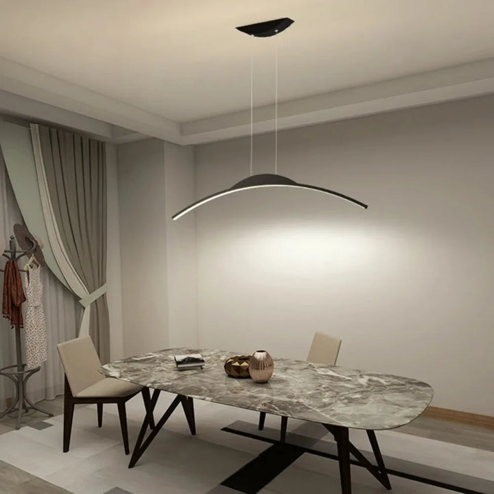Ethirelle - Nowoczesna lampa wisząca LED do jadalni, kuchni i salonu