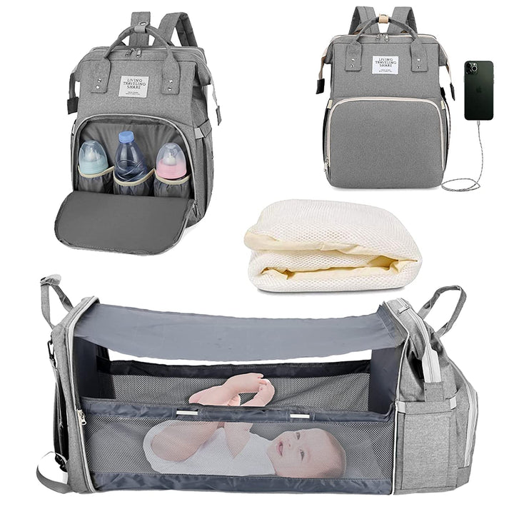 Torba na pieluchy 2-w-1 dla dzieci