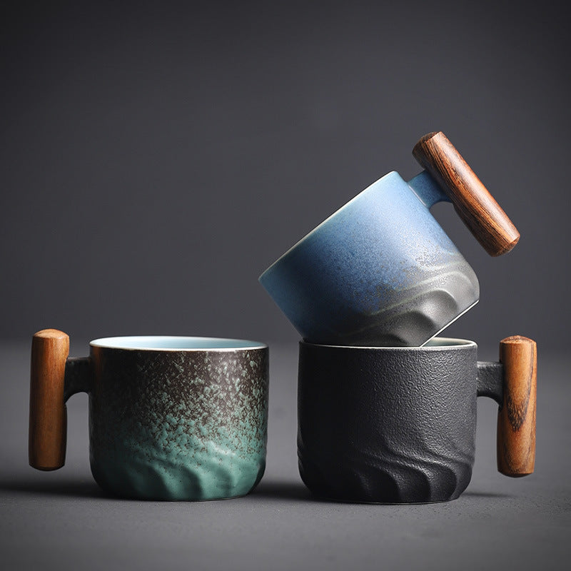 GlamCuppa Kompaktowy kubek ceramiczny | Rzemieślniczy kubek do kawy i herbaty o ponadczasowym designie