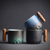 GlamCuppa Kompaktowy kubek ceramiczny | Rzemieślniczy kubek do kawy i herbaty o ponadczasowym designie
