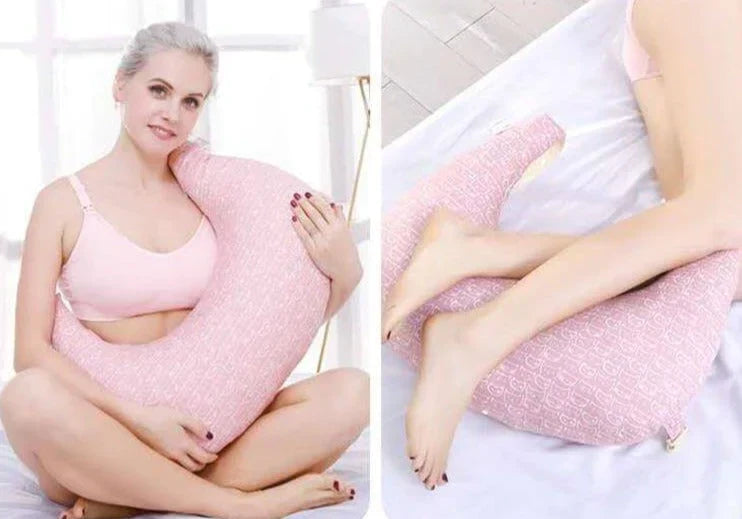Ergonomiczna poduszka do karmienia dla mam i niemowląt - MilchMoment