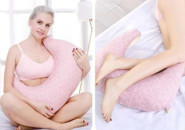 Ergonomiczna poduszka do karmienia dla mam i niemowląt - MilchMoment