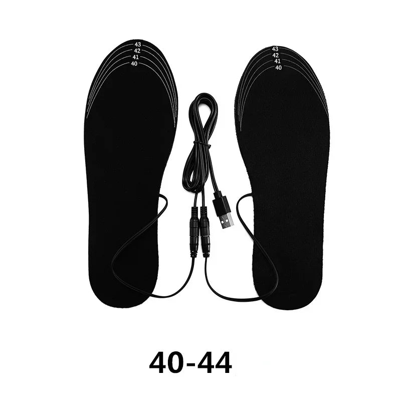 Ogrzewane wkładki z USB i ciepłem z włókna węglowego