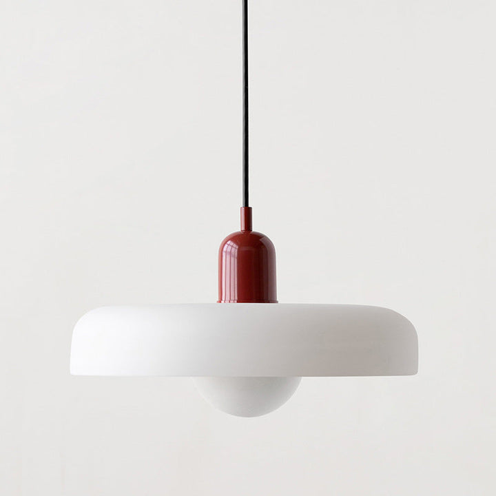 Kolorowa lampa wisząca w stylu Bauhaus - StiloGlas