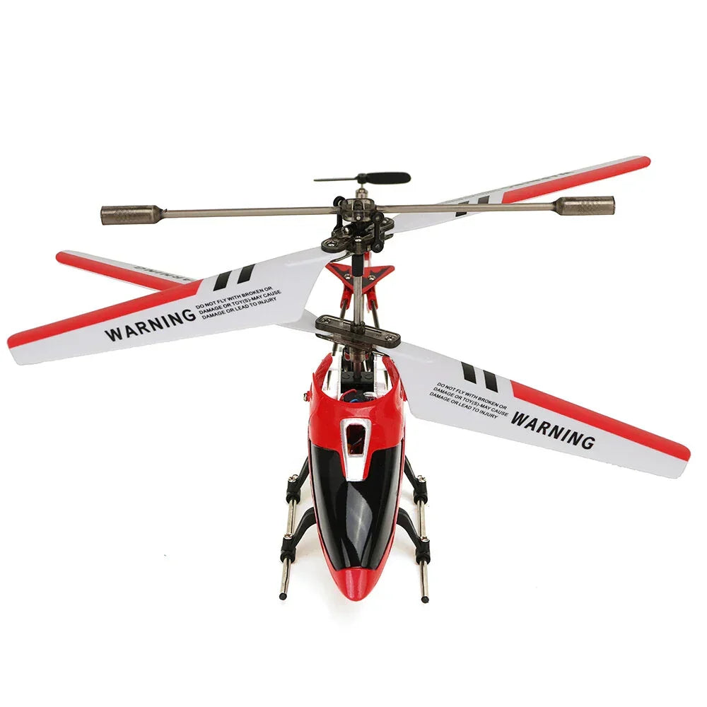 Niezniszczalny helikopter RC Hercules 3.5CH – mini helikopter RC z żyroskopem w kolorze karmazynowym