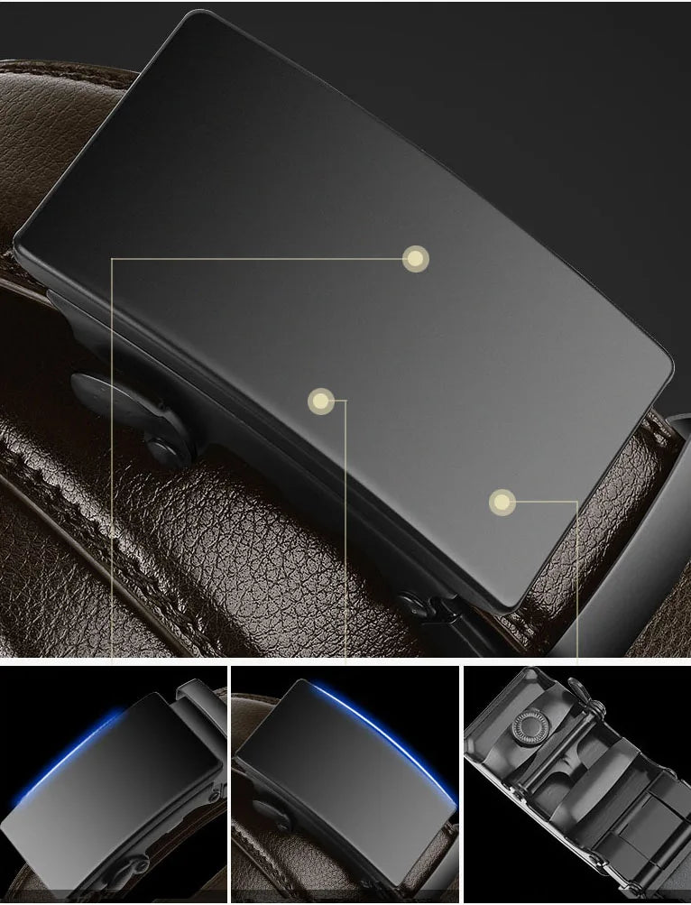 Pasek EliteStrap Luxe ze Skóry PU – Elegancki i Regulowany