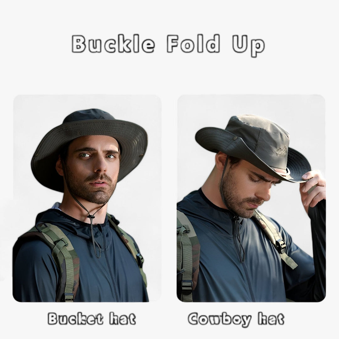 Unisex wodoodporny kapelusz bucket z ochroną UV – Johnny