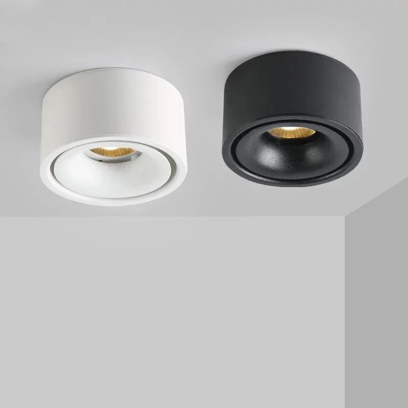 Helissa - oczkowa lampa sufitowa LED bez efektu olśnienia