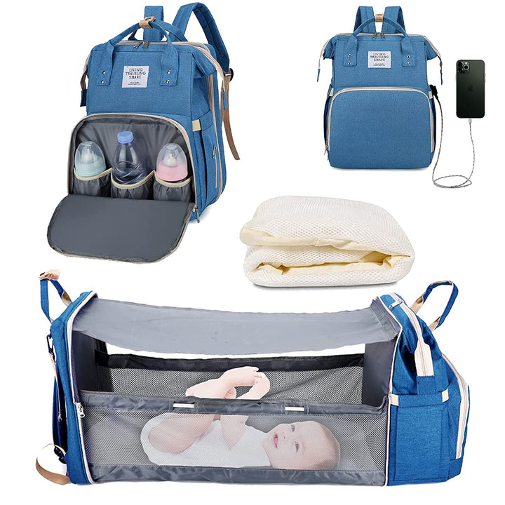 Torba na pieluchy 2-w-1 dla dzieci