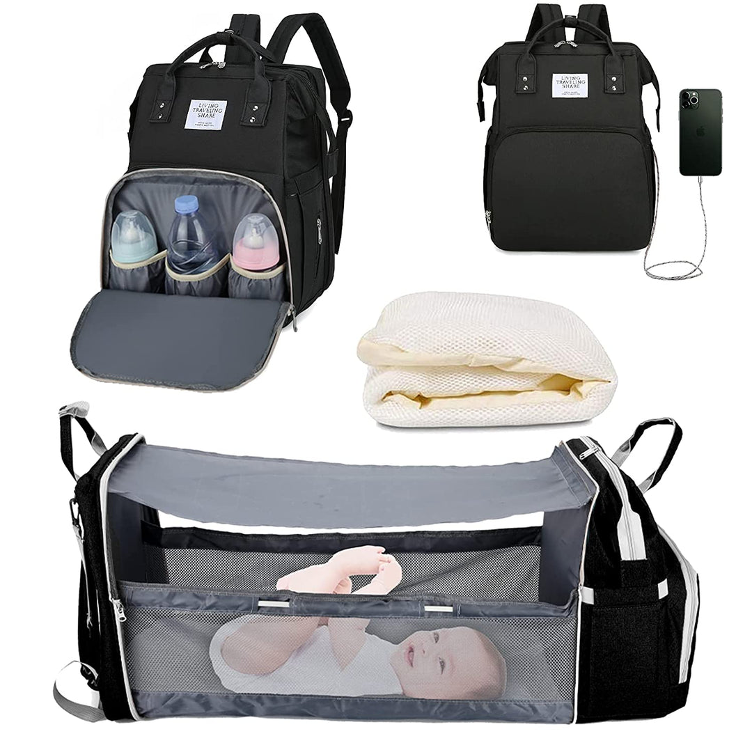 Torba na pieluchy 2-w-1 dla dzieci