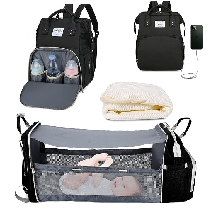 Torba na pieluchy 2-w-1 dla dzieci
