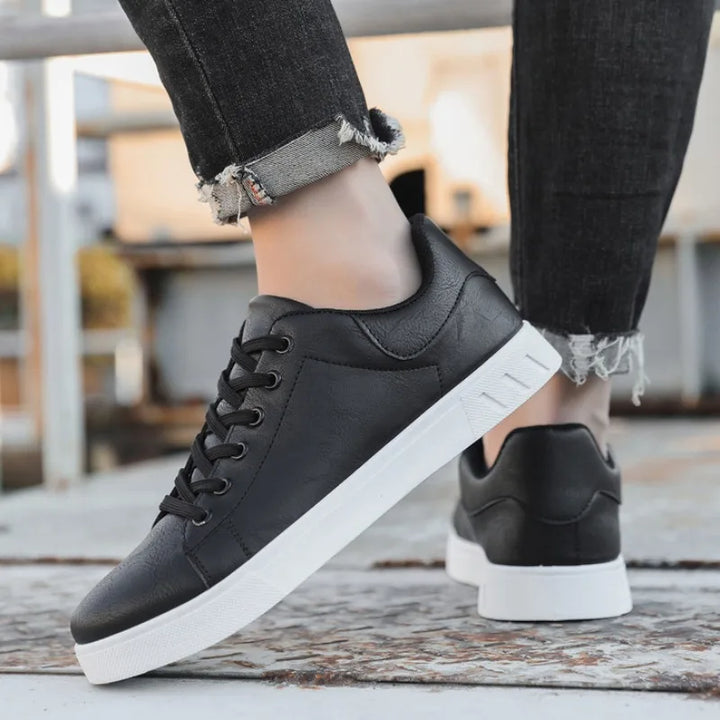 Wysokiej Jakości Skórzane Męskie Buty w Klasycznym Designie