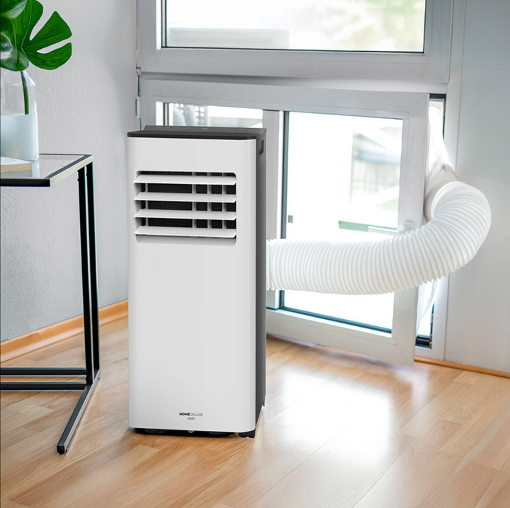 Przenośny Klimatyzator KIMO 9000 BTU, Biało-Czarny