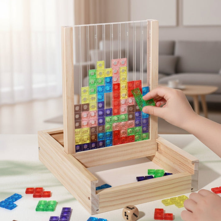 ECOBLOCK – drewniane puzzle dla ekologicznej zabawy i treningu umysłu