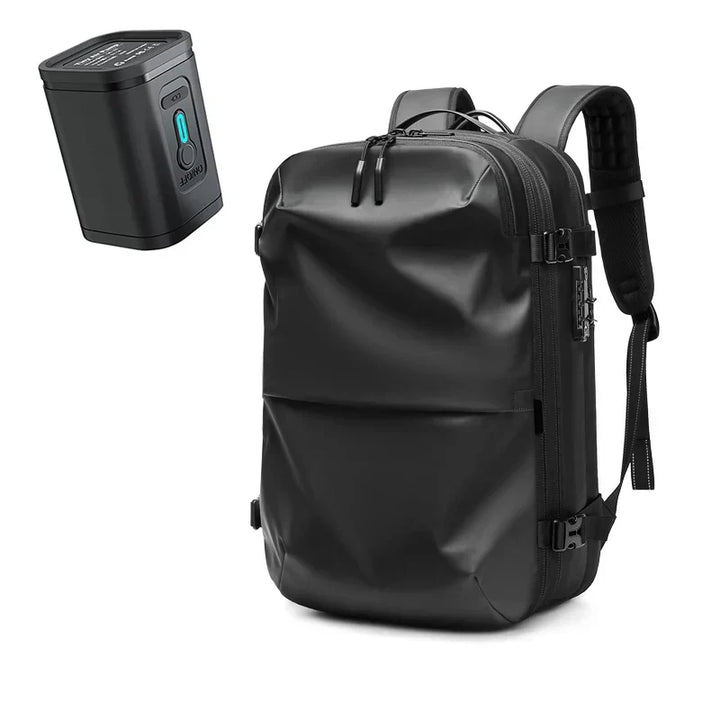 Plecak ElitePack z kompresją powietrzną | Wodoodporny plecak 60L do pracy i podróży z technologią kompresji próżniowej